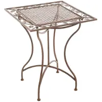 CLP Asina Bistro tafel antiek bruin