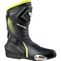 SHIMA RSX-6 Zwart Geel Motorlaarzen Maat 46