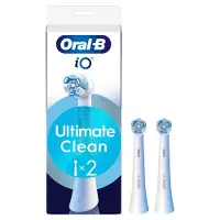 Oral-B iO Ultimate Clean Originele Opzetborstels - CrissCross borstelharen - 2 stuks - Wit