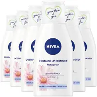 Nivea 6x Oogmake-Up Remover Sensitive Kamille Waterproof 125 ml