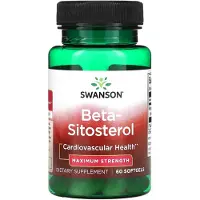 Swanson Health - Beta-Sitosterol, Maximale Sterkte - 60 capsules
