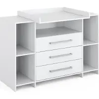 Vicco Oskar Commode – 143 x 100 cm XL met laden Wit