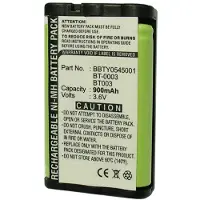 123accu Uniden BT-0003 / BT0003 / 43-5862 accu (900 mAh, huismerk)