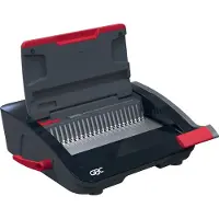 GBC CombBind CB20 handmatige kunststof binder A4, 21 ringen, 240 vel inbinden, 20 vel perforeren