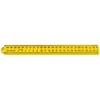 Sola Tim. duimstok kunststof1mtr/4-ledig geel, geel, EG-Klasse 3 HK1/4G12 (G59-1-4-12) - 53035101 -