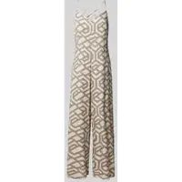 Apricot Jumpsuit van viscose met all-over motief