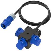 Pce 9430155 9430155 CEE-stroomverdeler 230 V 16 A