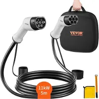 Vevor Laadkabel Type 2 laadkabel voor elektrische auto's en hybrides 11kw 5m kabellengte 3-fase 380V