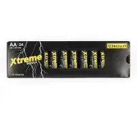 123accu Xtreme Power AA / MN1500 / LR6 alkaline batterij (24 stuks, 2900 mAh)