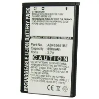 123accu Samsung AB463651BU / AB463651BE / AB463651BC accu (650 mAh, huismerk)