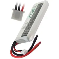 123accu huismerk JST-XH-2.54 AWG24 accu (2100 mAh)