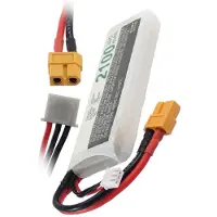 123accu huismerk XT60 Yellow / JST-XH-2.54 AWG24 accu (2100 mAh)