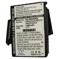 123accu Samsung AB653450CAB / AB663450CA / AB663450CU accu (1200 mAh, huismerk)