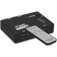 Coretek HDMI schakelaar 3 naar 1 / met afstandsbediening - versie 1.3 (Full HD 1080p)
