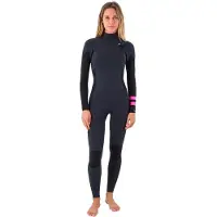 Hurley Plus 4/3 Mm Dames Wetsuit Van Neopreen Met Lange Mouwen En Rits Op De Borst