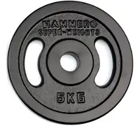 Hammer Halterschijven 30 mm 5,0 kg