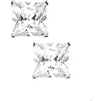 Trendjuwelier huiscollectie TFT Oorknoppen Zirkonia Zilver Glanzend