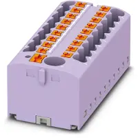 Phoenix Contact 3273390 Verdeelblok Push-In-klem Violet 8 stuk(s)
