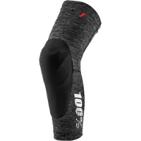 100% Teratec V2 Kniebeschermers Zwart || Maat: XL