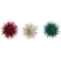 Beliani GROVLAN - Kerstdecoratie - Meerkleurig - Papier
