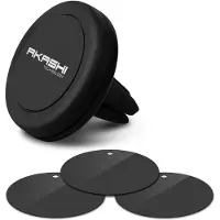 Akashi Magnetische Autohouder Air Vent standaard - Zwart