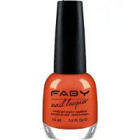 Faby nagellak Italian Holidays dames 15 ml vegan oranje