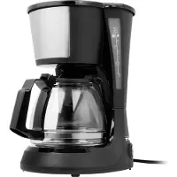 Tristar Koffiezetapparaat filterkoffie 600W - CM-1281 - 0,75L, 6 koppen - Camping geschikt - Zwart