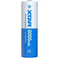 XTAR 21700 oplaadbare lithium batterij (3.6 V, 6000 mAh, 10A)