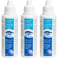 Eye fresh - Alles-in-één - 6 x 100 ml - Lenzenvloeistof voor zachte contactlenzen - Voordeelverpakking