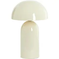 Light & Living Champignon tafellamp Tolima glans crème - Ø 31cm