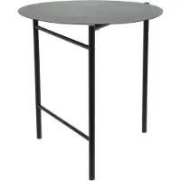 Zone Denmark Disc tafel Ø70 cm Black