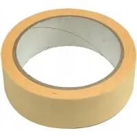VOREL Zelfklevende Papieren Afplaktape 30mm x 25m - Schilderstape