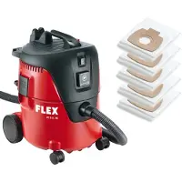 Flex VC21LMC Bouwstofzuiger Incl. 5 Filterzakken - 1250W - L-klasse - 20L