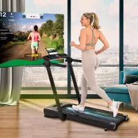 Christopeit Sport 2-in-1 loopband zwart – Christopeit – inklapbaar – walking pad & hardloopband – stil – tot 10 km/u – thuis fitness