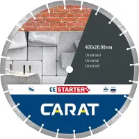 Carat diamantzaag universeel ø400x20,00mm, ce starter