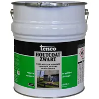 Tenco Houtcoat Teervrij Zwart 10 LTR