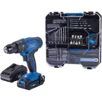 Scheppach C-DTB74/1-X - Accuboormachine set 20V - 50 Nm - 74-delige accessoire set