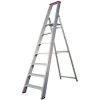 Little Jumbo 4741000107 SuperPRO Industrietrap - Enkel - Aluminium - 1 X 7 Treden - Max. Werkhoogte 3,70m