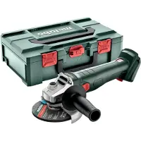 Metabo W 18 7-125 18V Li-Ion Accu Haakse Slijper Body In MetaBOX - 125mm