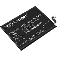 123accu Huawei HB486686ECW accu (3.85 V, 4100 mAh, huismerk)