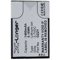 123accu Wiko WKZ005XL accu (1400 mAh, huismerk)