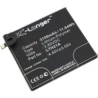 123accu LeTV LTH21A accu (3100 mAh, huismerk)