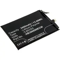123accu Huawei HB386689ECW accu (3400 mAh, huismerk)