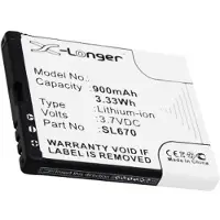 123accu Bea-fon SL670 accu (900 mAh, huismerk)