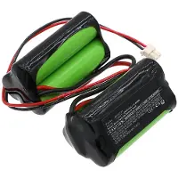 123accu Beghelli 98100137 accu (7.2 V, 2000 mAh, huismerk)