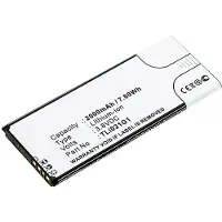 123accu Alcatel TLi021G1 accu (3.8 V, 2000 mAh, huismerk)