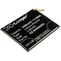 123accu Samsung EB-BA606ABU accu (3.85 V, 3400 mAh, huismerk)