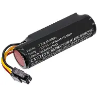 123accu Dejavoo IP604355-2p accu (3.7 V, 3400 mAh, huismerk)