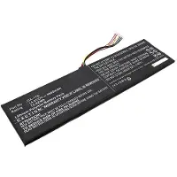 123accu Gigabyte GX-17S accu (14.8 V, 4900 mAh, huismerk)