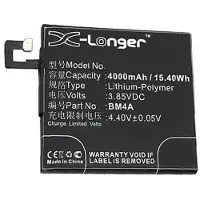 123accu Xiaomi BM4A accu (4000 mAh, huismerk)
